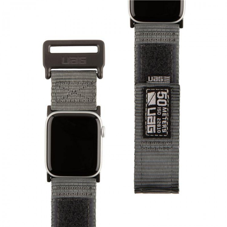 UAG Active Strap για Apple UAG Active Strap LIMITED EDITION για Apple Watch SERIES 49mm/45mm/44mm/42mm - ΓΚΡΙ - 191489113232